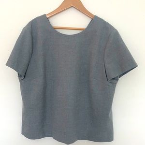 MUST SEE PICS | Banana Republic top | wear 2 ways!